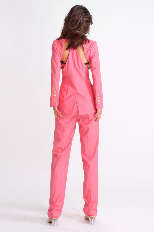 Suit 2-Piece Set - Pink | Mix Mix Style [Hot Seller]